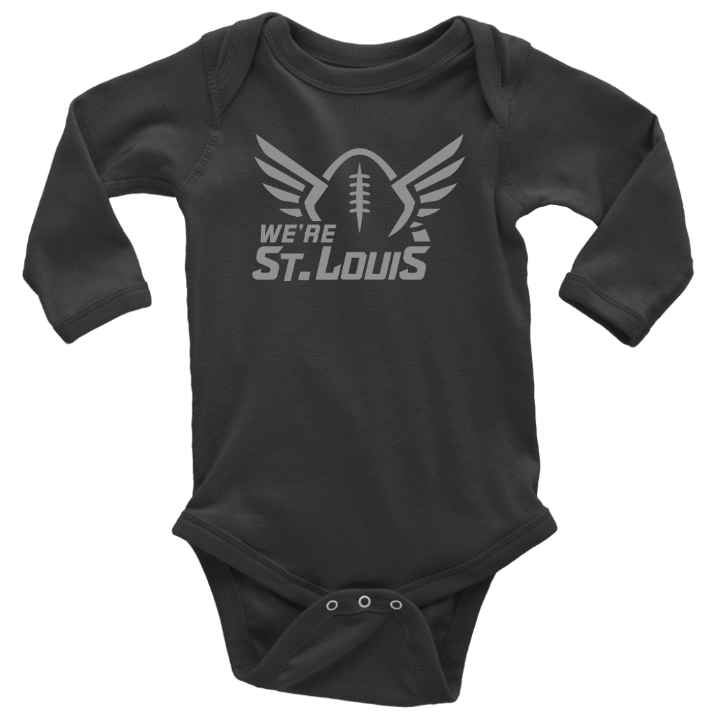 Baby Girls St. Louis Blues Onesie Stl Blues Onesie St. Louis 