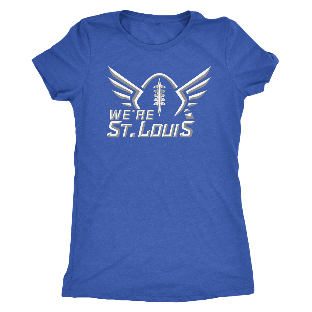 Women's Shaded Logo T-Shirt – We're St Louis!!!
